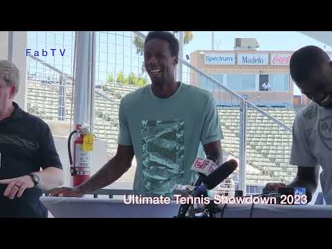 ULTIMATE TENNIS SHOWDOWN - Press Conference - Ultimate Tennis Showdown - UTS