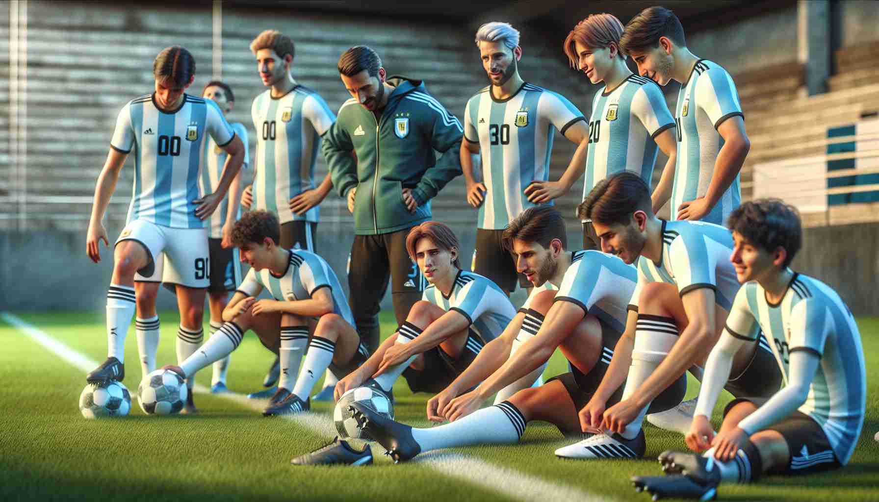 Argentina’s U20 Team Gears Up for a Crucial Clash Against Uruguay